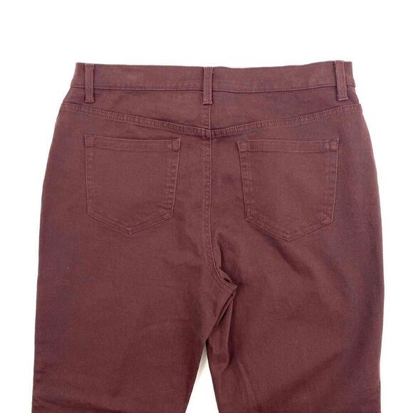 Gloria Vanderbilt Amanda Straight Leg Women's size 12 Purple Denim Jeans - Picture 2 of 4